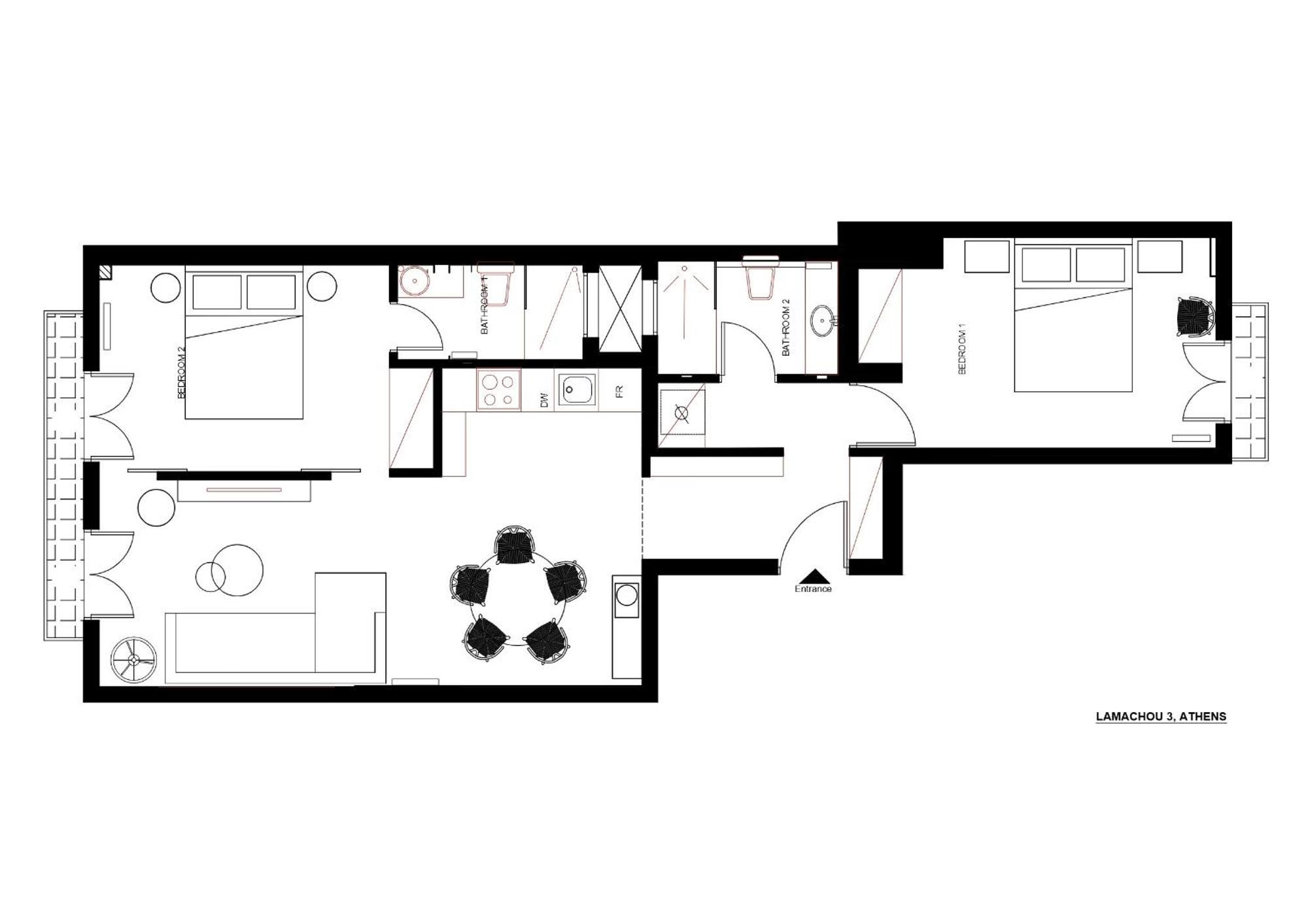 Unique 2 Bedrooms Apartment, Steps To Plaka And City Center Афіни Екстер'єр фото